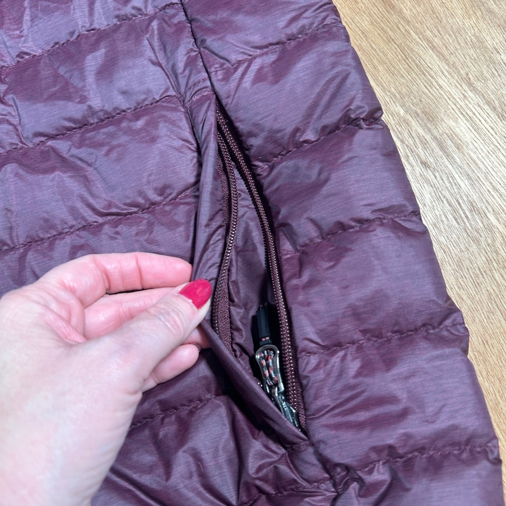 Hawke & Co Puffer Jacket Mens L Burgundy Performance - Picture 3 of 11